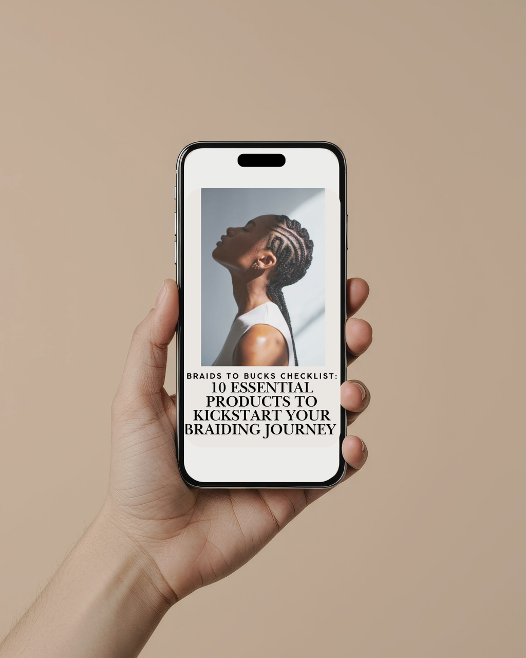 Braids to Bucks Checklist