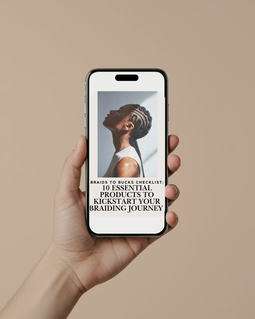 Braids to Bucks Checklist